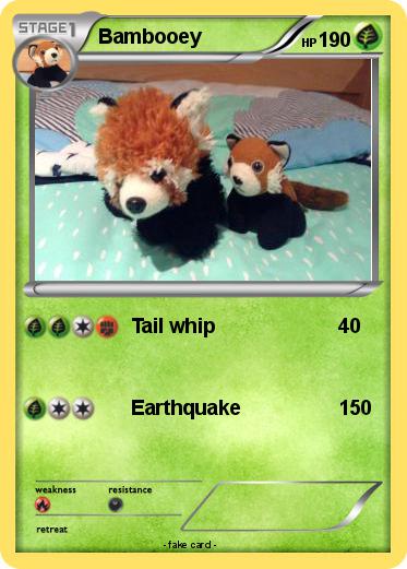 Pokemon Bambooey