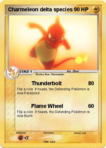 Pokemon Charmeleon delta species