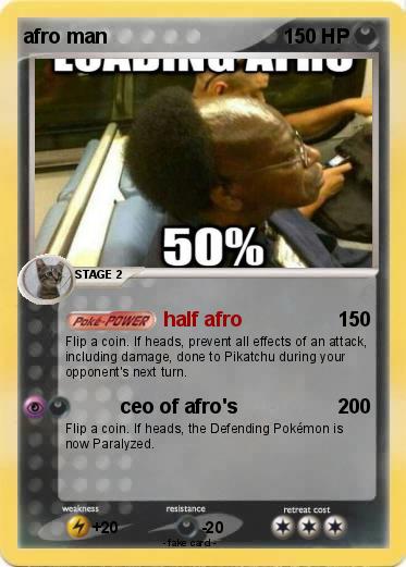 Pokemon afro man