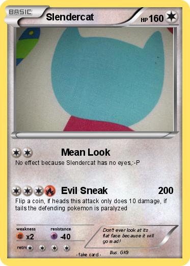Pokemon Slendercat