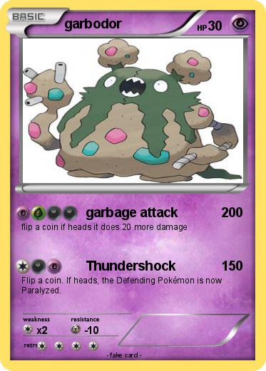 Pokemon garbodor