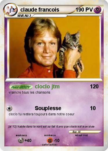 Pokemon claude francois