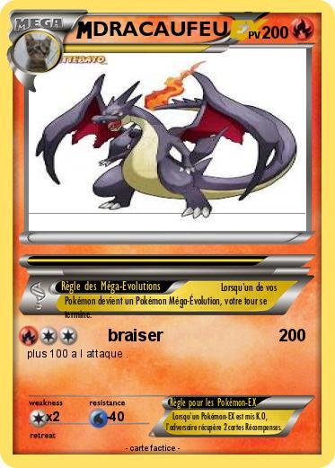 Pokemon DRACAUFEU