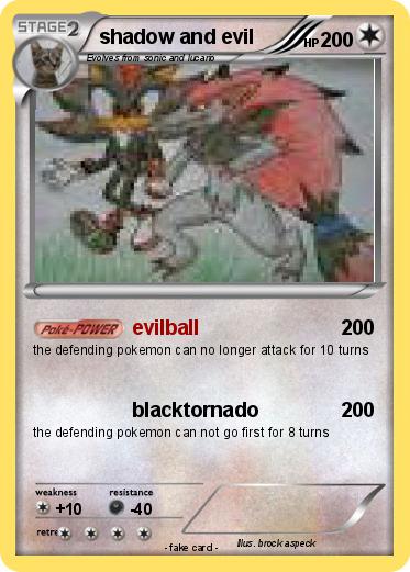 Pokemon shadow and evil