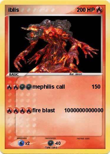 Pokemon iblis