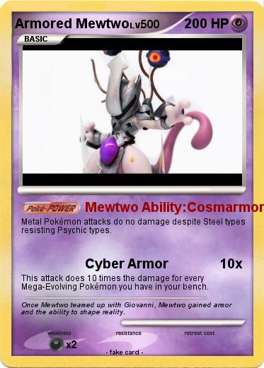 Pokemon Armored Mewtwo