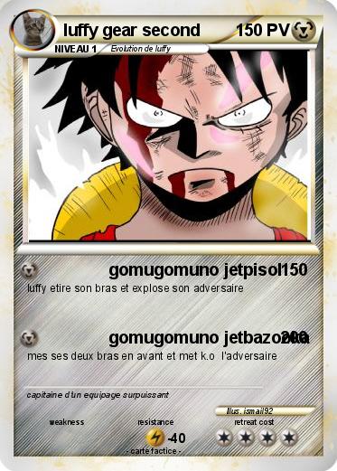 Pokemon luffy gear second