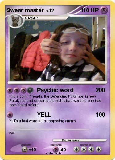 Pokemon Swear master