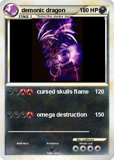 Pokemon demonic dragon