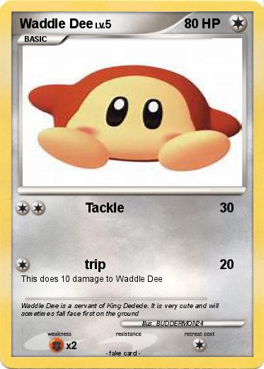 Pokemon Waddle Dee