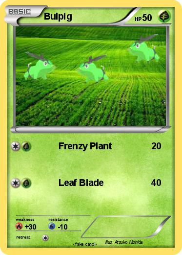 Pokemon Bulpig