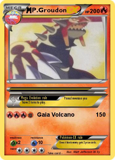 Pokemon P.Groudon