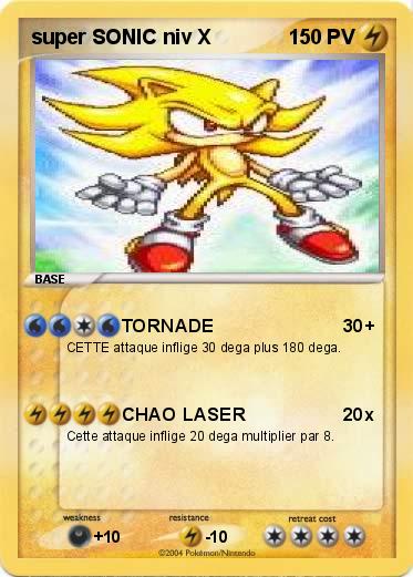 Pokemon super SONIC niv X