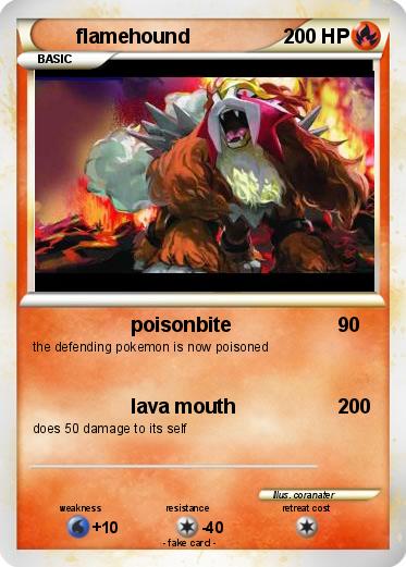 Pokemon flamehound