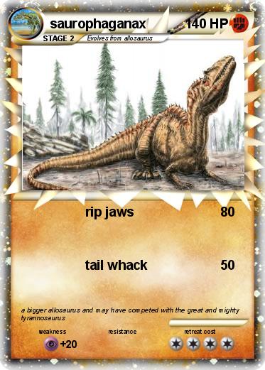 Pokemon saurophaganax