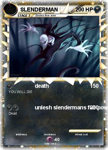 Pokemon SLENDERMAN