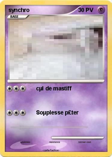 Pokemon synchro