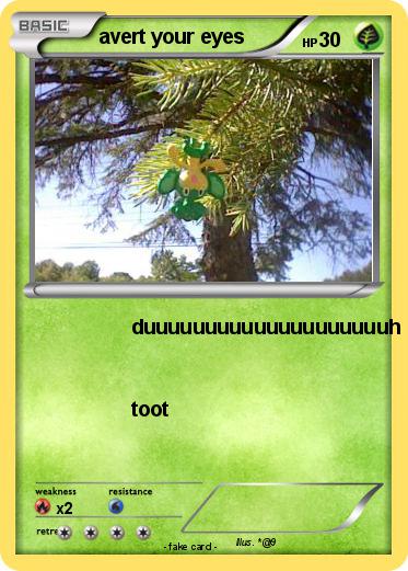 Pokemon avert your eyes