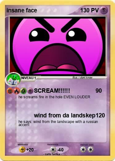 Pokemon insane face