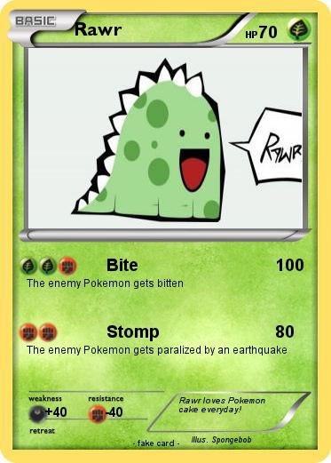 Pokemon Rawr