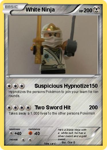 Pokemon White Ninja