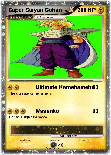 Pokemon Super Saiyan Gohan