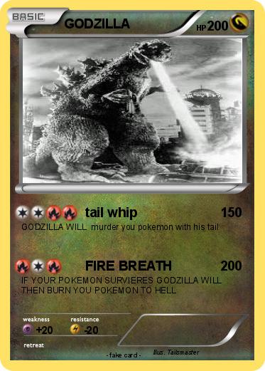 Pokemon GODZILLA
