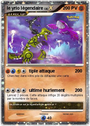 Pokemon le yrio légendaire