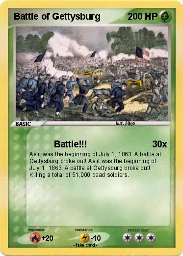 Pokemon Battle of Gettysburg