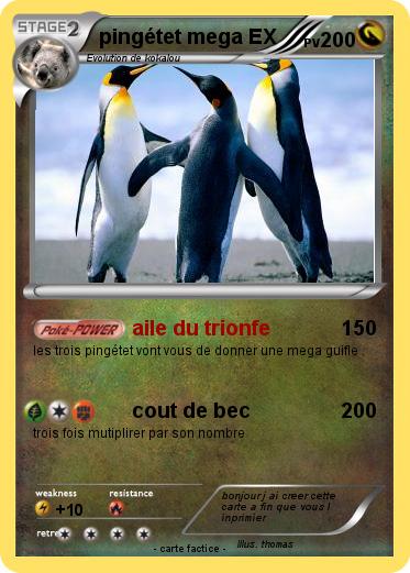 Pokemon pingétet mega EX