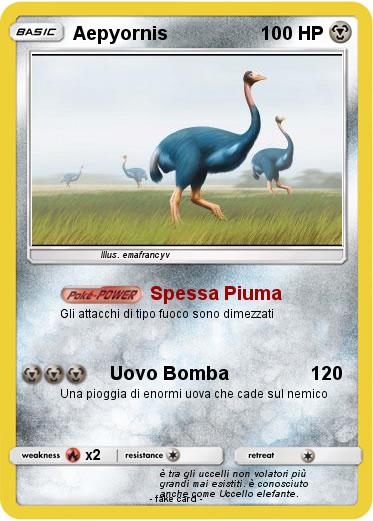 Pokemon Aepyornis