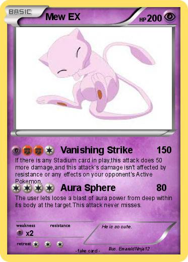 Pokemon Mew EX