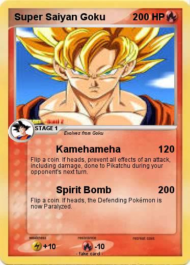 Pokemon Super Saiyan Goku
