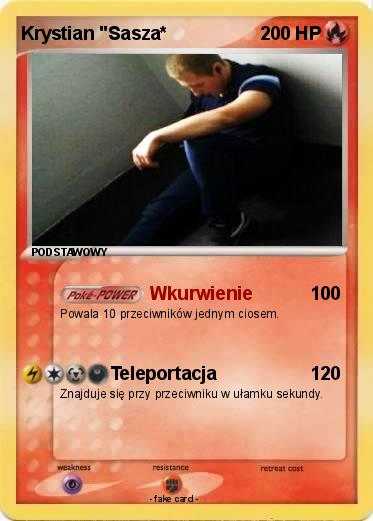 Pokemon Krystian "Sasza*