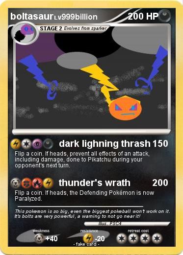 Pokemon boltasaur
