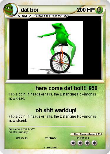 Pokemon dat boi