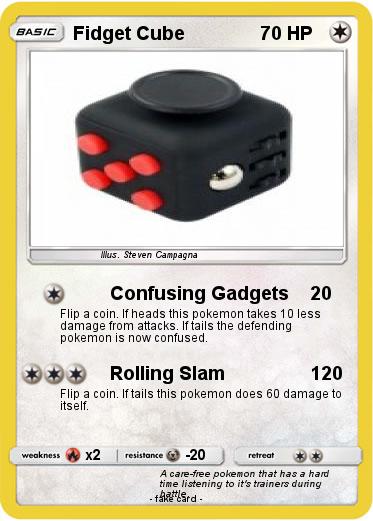Pokemon Fidget Cube