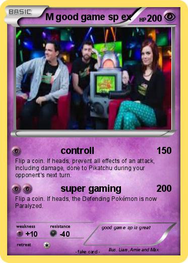 Pokemon M good game sp ex