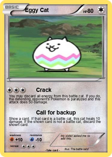 Pokemon Eggy Cat