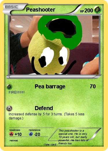 Pokemon Peashooter