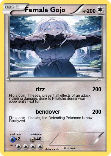 Pokemon Female Gojo