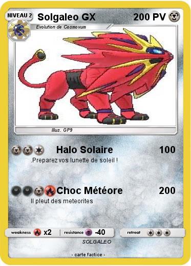 Pokemon Solgaleo GX