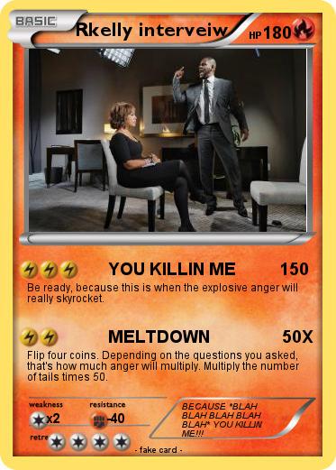 Pokemon Rkelly interveiw