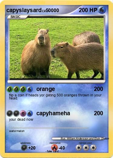 Pokemon capyslaysard