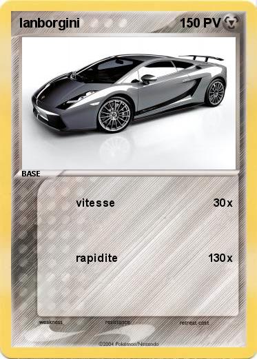 Pokemon lanborgini 