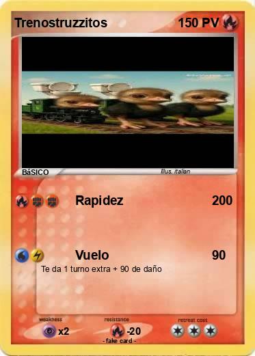 Pokemon Trenostruzzitos