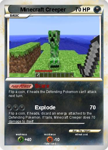 Pokemon Minecraft Creeper