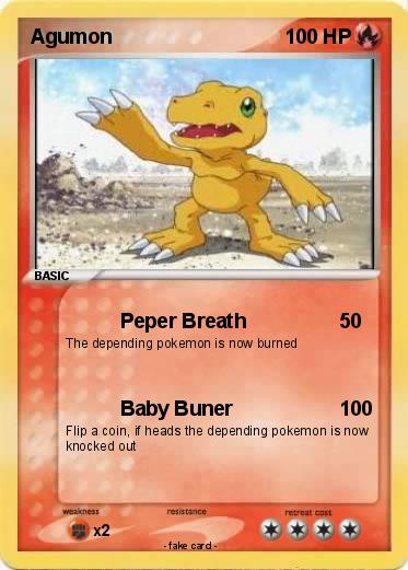 Pokemon Agumon