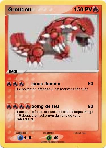 Pokemon Groudon