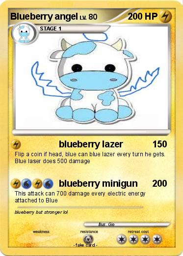 Pokemon Blueberry angel